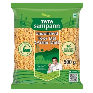 Tata Sampann Toor Dal/Togari Bele, 500 g Pouch